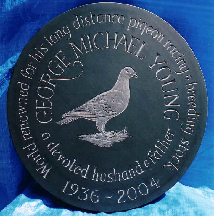 Pigeon Plaque